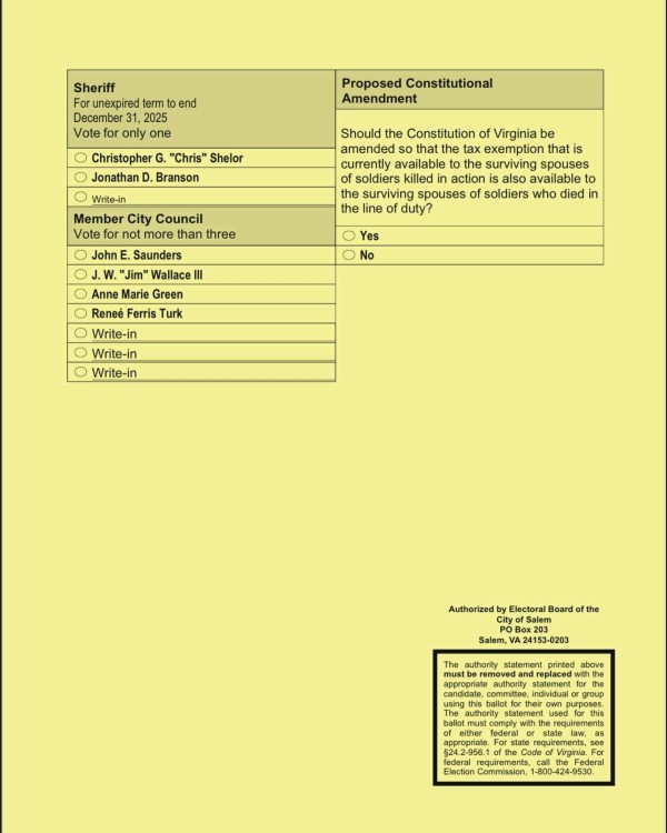 sample ballot back